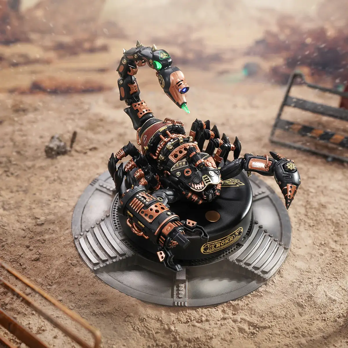 Scorpionul Imparat - Puzzle 3D Mecanic din Metal si Plastic - 123 Piese - Cadouri Pentru Iubit
